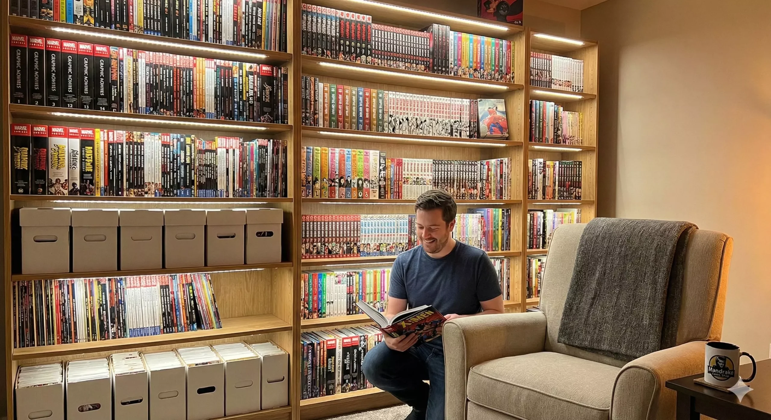 Diga-me o que lês e te direi quem és: O poder de uma coleção de HQs